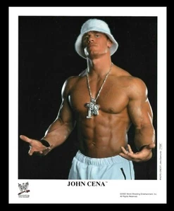 WWE JOHN CENA P-809 OFFICIAL LICENSED ORIGINAL 8X10 ROOKIE PROMO PHOTO FROM 2003 - Picture 1 of 2