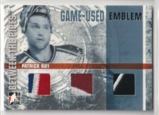  2006-07 Between The Pipes Emblems #GUE66 Patrick Roy EMBLEM PATCH  /10*