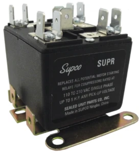 SP-SUPR SUPCO Universal Potential Relay Brand: Supco (SSUPR) - Picture 1 of 4
