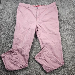 Pantalón chino Meyer para hombre W38 L30 rosa informal elástico cómodo - Imagen 1 de 11