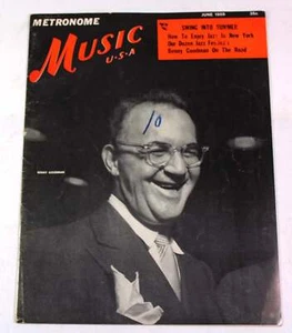 JUNE 1959 METRONOME MUSIC USA MAGAZINE-Jazz, Benny Goodman - Foto 1 di 2