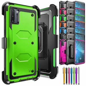 For Samsung Galaxy Note10/Plus/Note20 Ultra 5G Shockproof Case Cover w/Belt Clip - Picture 1 of 75