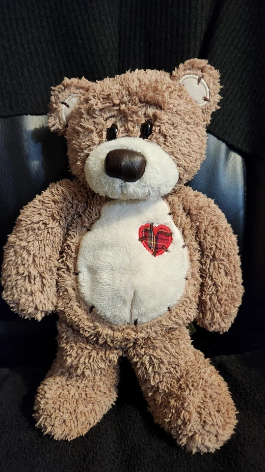 First & Main Tender Teddy 12 Inch Plush Brown Bear #1616 Toy Used - Image 1 of 4