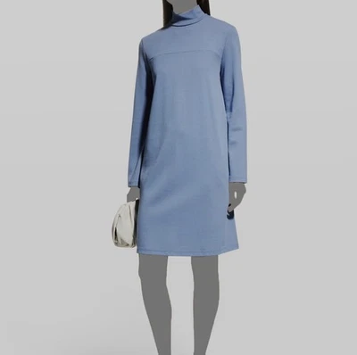 Vestido para mujer Max Mara Leisure azul tubo cuello alto talla XS $295 Foto 1 de 4