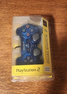 NUOVO SIGILLATO OEM PS2 PLAYSTATION 2 DUALSHOCK 2 OCEAN BLUE CONTROLLER SCPH-10010 - Foto 1 di 5