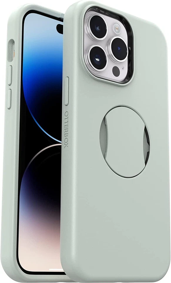 OtterBox OtterGrip SYMMETRY SERIES Case for iPhone 14 Pro Max -Chill Out (Green) - Image 1 of 1