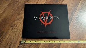 V wie Vendetta Film Sammlerstück (Lithographie) 2006 DC Comics 8 x 10 - Bild 1 von 5