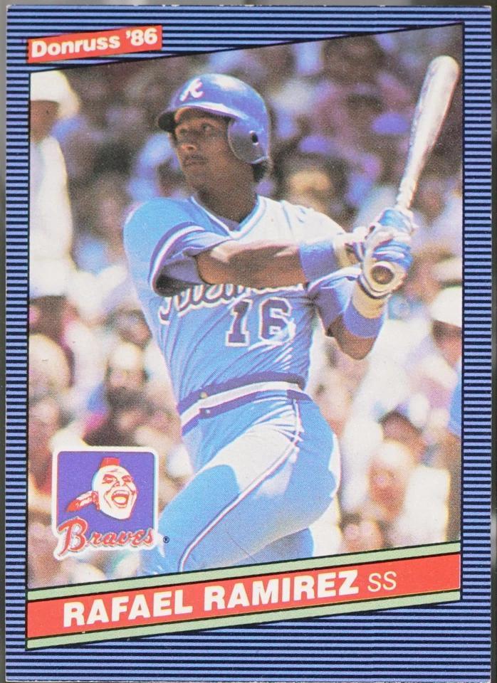 1986 Donruss Baseball Rafael Ramirez #263 EX - Image 1 of 1
