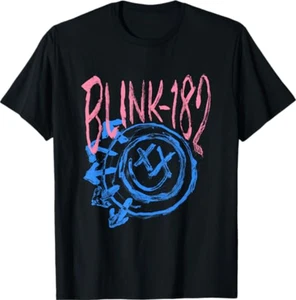 Official Blink-182 Smiley T-Shirt - Picture 1 of 8