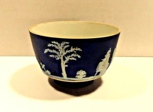 Vintage Wedgwood Marine Kobaltblau Offen Zuckerdose - Bild 1 von 5