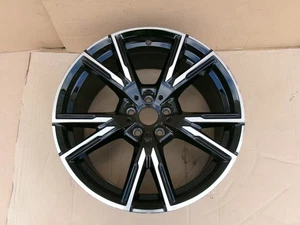 BMW 2er G42  Felge Alufelge Leichtmetallrad jetblack uni 36111543823 19 Zoll - Picture 1 of 7