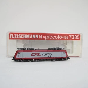 Fleischmann K-957385 locomotora eléctrica CFL clase 185-519-6 N vintage embalaje original - Imagen 1 de 10