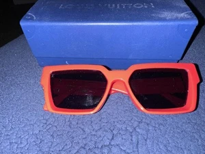 Louis Vuitton 1.1 Millionaires Sunglasses Red Z1169W - Picture 1 of 3