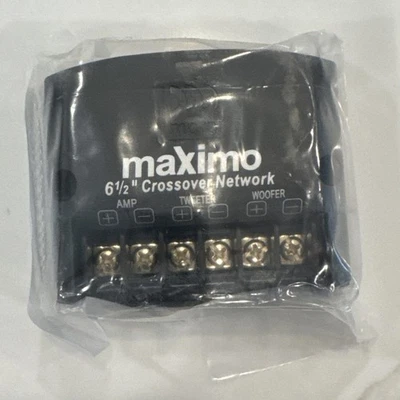 Red cruzada Morel 2 vías 6 1/2" para altavoces Maximo Component individuales *NUEVO* Foto 1 de 3