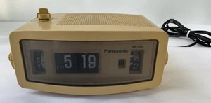 Vintage 1968 Flip Clock Radio Panasonic AM RC-1085 Working - Picture 1 of 7