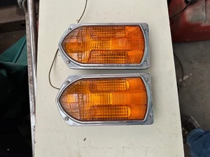 Vintage Fire Truck Turn Signal, Guide-R8-53 w/ Housing Set of 2 - Picture 1 of 6