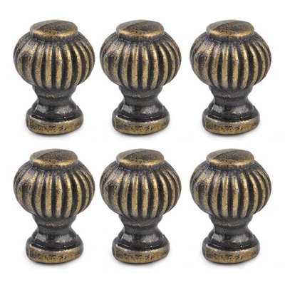 6stk Antik Möbelgriffe Zink Alloy Möbelknöpfe Kleiderschrank Knauf Box knob ye - Bild 1 von 3
