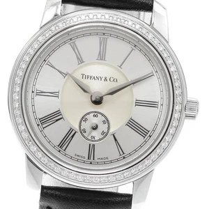 Tiffany&Co. Mark Runde Diamant Lünette Kleine Sekunde Quarz Damenuhr_921190 - Bild 1 von 5