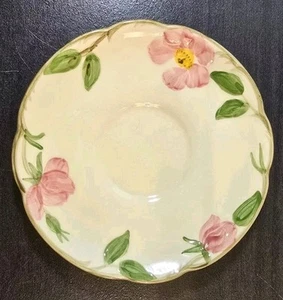 Franciscan Ware Saucer, Vintage Desert Rose Pattern, USA Replacement Plate 1960 - Picture 1 of 4
