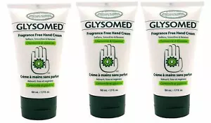 Glysomed parfümfreie unparfümierte Handcreme-Packung (3 Mini-Tube in Reisegröße 50 ml) - Bild 1 von 2