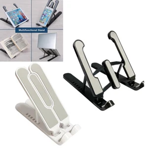 Portable Adjustable Notebook Tablet Holder Laptop Stand Foldable Computer Des DS - Picture 1 of 10