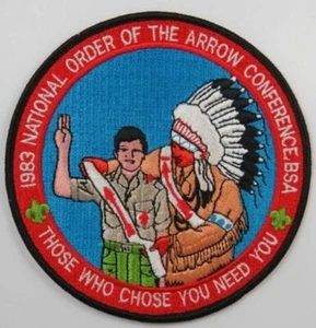 1983 National OA Conference (NOAC) Jacket Patch [S143] - Picture 1 of 1