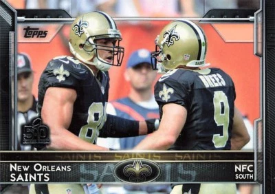 2015 Topps #242 New Orleans Saints TL New Orleans Saints - Image 1 of 2