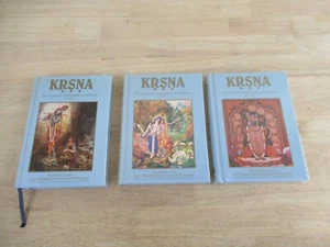 KRSNA The Supreme Personality of Godhead Volume 1-3 by A. C. Swami Hardcover - Imagen 1 de 10