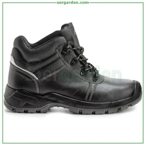 Scarpe antinfortunistica leggere Uomo Scarpe da lavoro FIRST High Black classeS3 - Foto 1 di 3