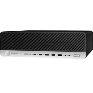 HP Desktop Computer PC AMD A6 8GB RAM 500GB SSD Windows 10 Wi-Fi DVD/RW - Picture 1 of 5