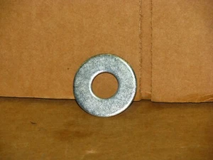 3/4" x 2" OD Low Carbon Zinc Finish Steel Flat Washer - Box of 75 - Picture 1 of 3