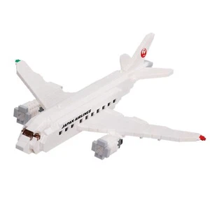 Kawada Nanoblock JAL Passenger Plane 580pcs 19.5x10x18.5cm 12+ Interior Hobby - Picture 1 of 7