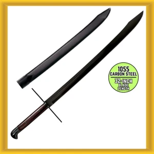 Cold Steel 32" MAA (Man at Arms) Grosse Messer Sword 1055 Carbon Blade Steel New - Picture 1 of 1