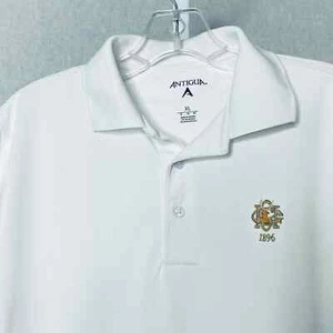 Camisa Antigua Niño Cuello Blanco Mangas Cortas 1896 Logotipo Talla XL - Imagen 1 de 5