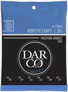 Darco By Martin Corde per chitarra acustica bronzo fosforo 12 corde 10-47 leggere - Foto 1 di 1
