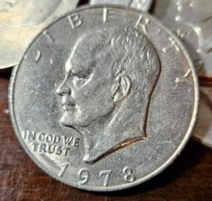✯✯ Monedas de dólar Eisenhower Ike 1978 revestidas (2 monedas)✯✯ - Imagen 1 de 3