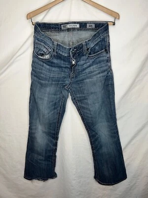 Mens BKE Fulton Jeans size 32x27 altered boot cut - Image 1 of 4