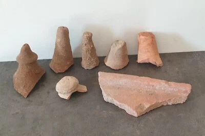 Lot archéologie objets de fouille Rome antique / Égypte ancienne / précolombien - Photo 1/4