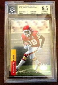 Jamaal Charles RC 2008 UD SP Rookie Edition Card#176 Beckett BGS9.5!Chiefs RB RC - Picture 1 of 1