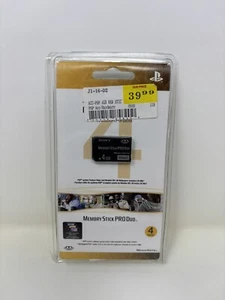Sony 4GB Memory Stick PRO Duo Card Mark 2 PSP PlayStation - Brand New Sealed - Picture 1 of 9