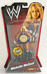 New WWE Series 7 Michelle McCool with 1 of 1000 Commemorative Championship Belt - Picture 1 of 1