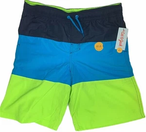 Cat & Jack Boys 3 Color Tiered Swim Trunks Swimsuit Size XL 16 Husky - Picture 1 of 9