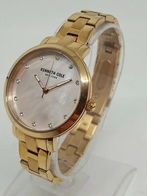 Reloj Kenneth Cole KC15173008 para mujer 36 mm tono oro rosa acero esfera S/mop Foto 1 de 4