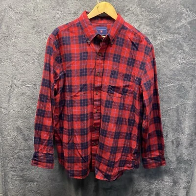 Camisa Saddlebred Hombres L Algodón Bolsillo Leñador Franela Foto 1 de 4