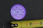 Mr Zogs Sex Wax Surfboard Traction Silver Purple Small Vintage Surfing Sticker