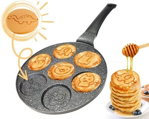 Tiere Pfannkuchen Pfanne Ø26cm Induktion Alu Guss Pancake Pfanne - Bild 1 von 4