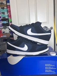 Nike SB Dunk Low ‘Obsidian White Black’ 304292-406 - Picture 1 of 6