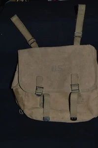 MUSETTE AMERICAINE Mle 1936-COPLEY SHOES & Co-1943-LIBERATION-1° ARMEE-2° DB- - Picture 1 of 13