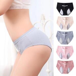 Cotton Menstrual Panties Leak Proof Breathable Physiological L7R0