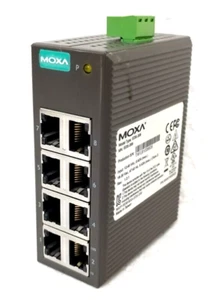 MOXA EDS-208 8-port entry-level Unmanaged Ethernet Switch - Picture 1 of 3